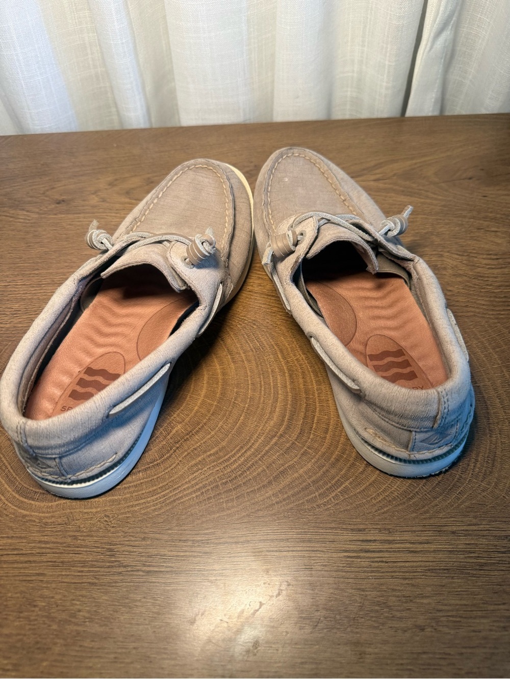 Sperry A/O 2-Eye Plushwave Boat Shoes Taupe Women’s Size 6.5 - Picture 5 of 7